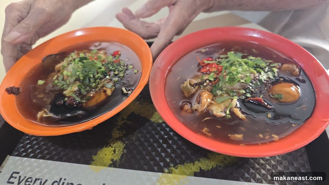 Two Bowls of Savory Noodles