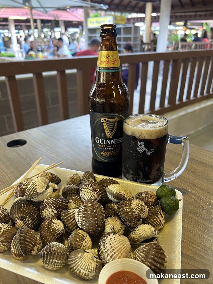 Guinness and Cockles