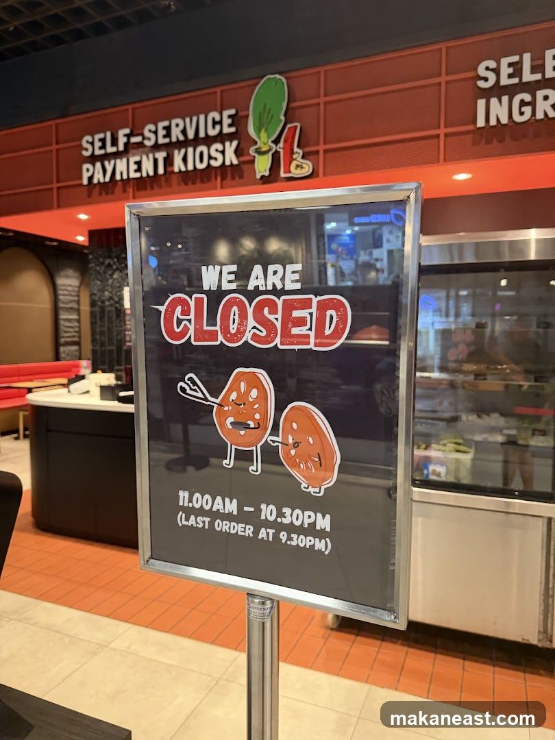 Closed Sign