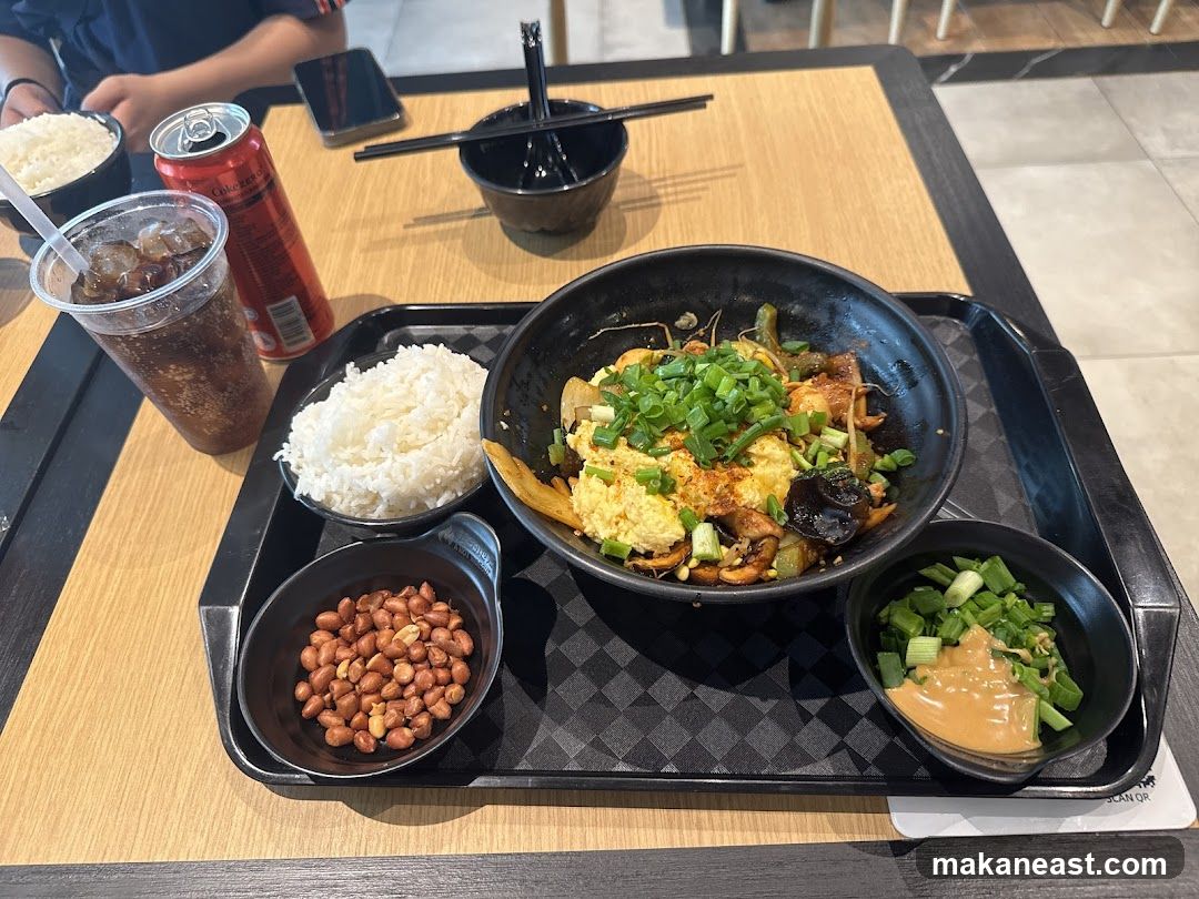 Meal with Rice and Stir-fry