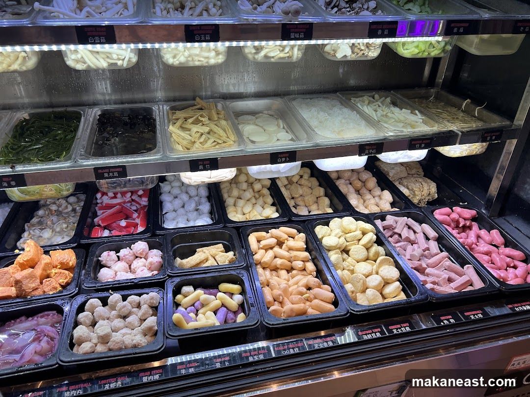 Assortment of Hot Pot Ingredients