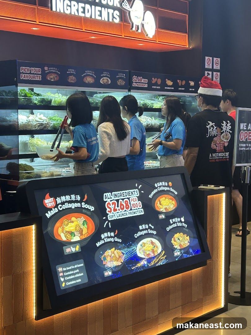 Food Ingredients Display