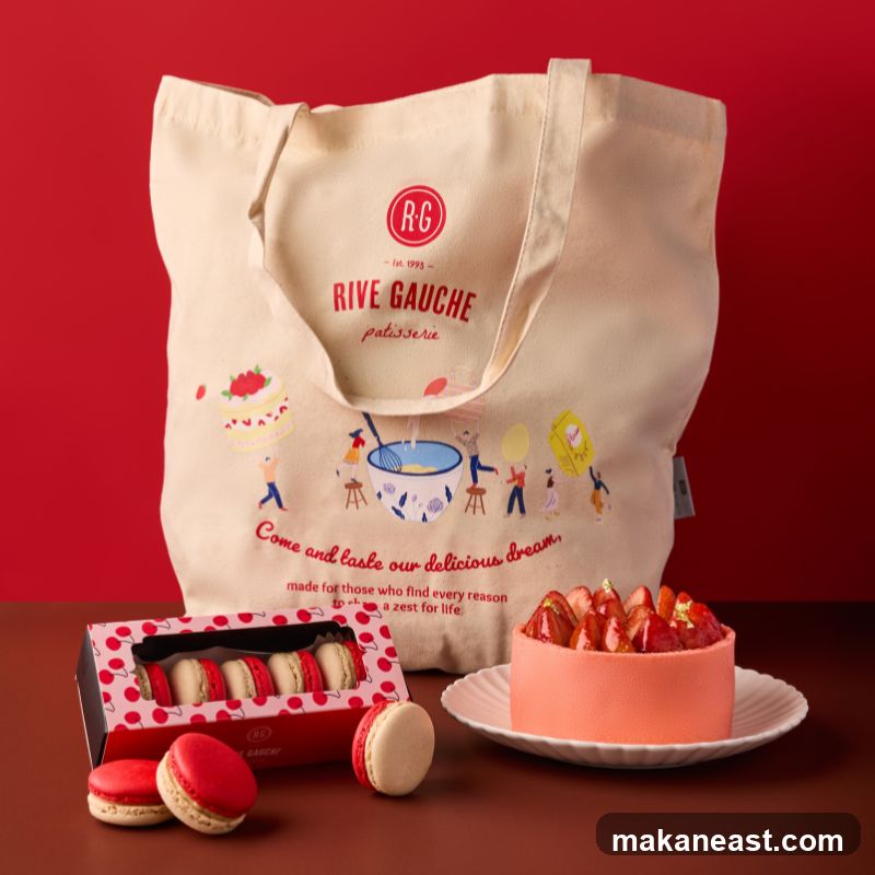 Pastries and Tote Bag