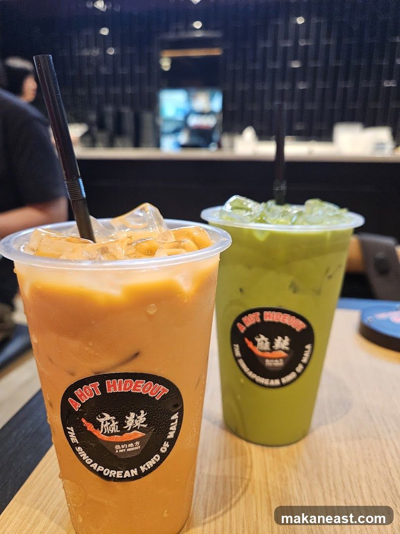 Two Iced Drinks