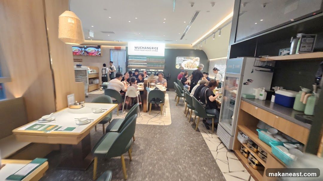 Restaurant Interior with Diners