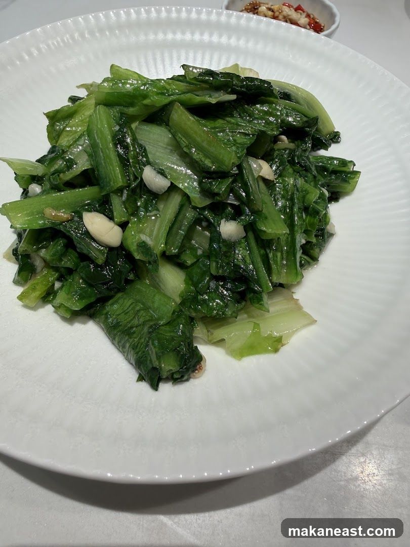 Stir-fried Lettuce with Garlic