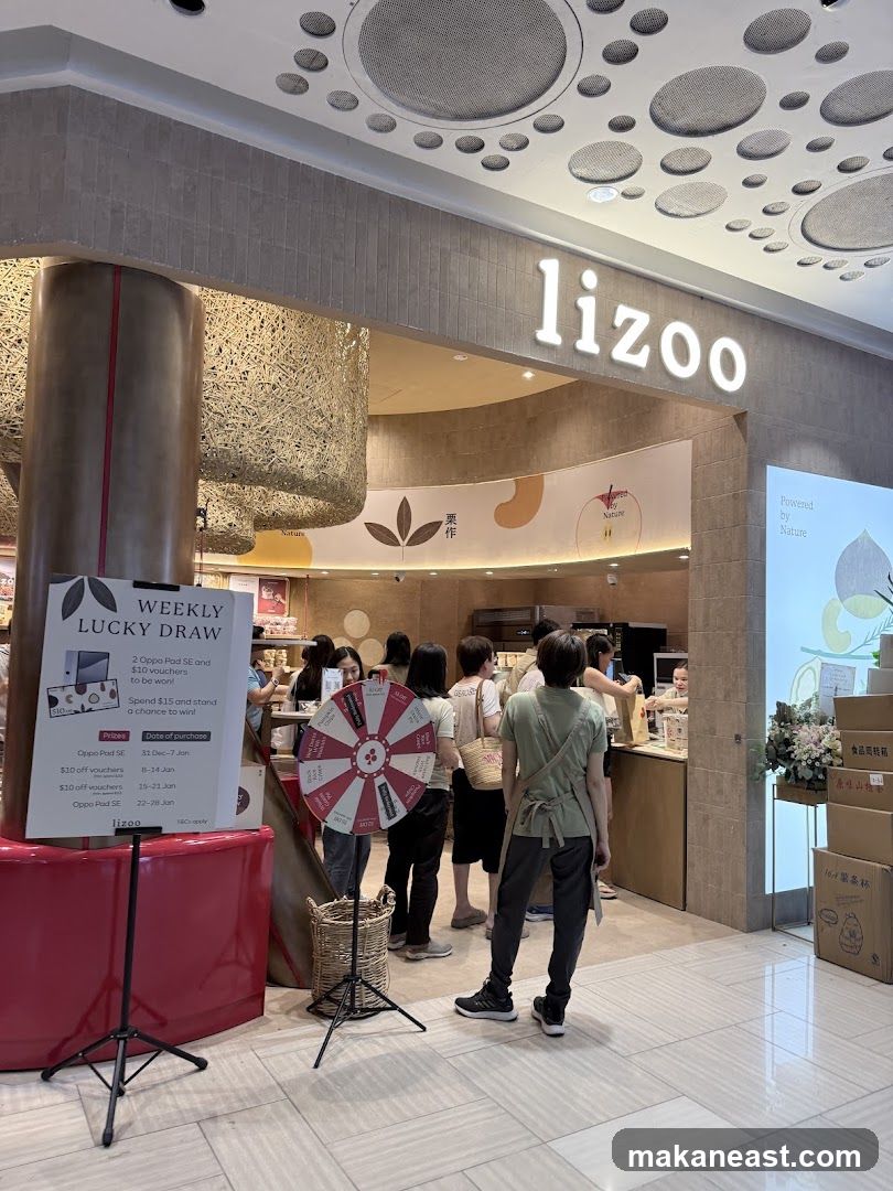 Lizoo Storefront with Lucky Draw