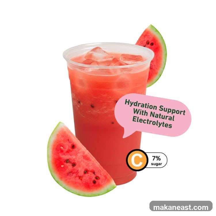 Watermelon Drink with Hydration Support