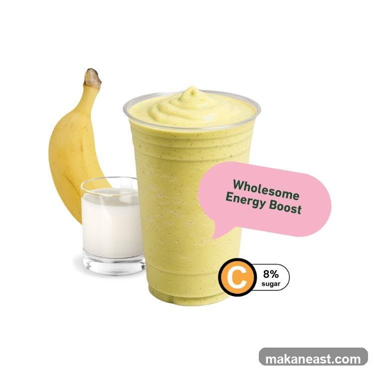 Smoothie with Banana and Milk