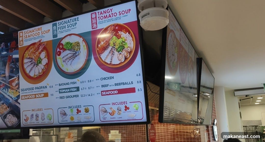 Soup Menu