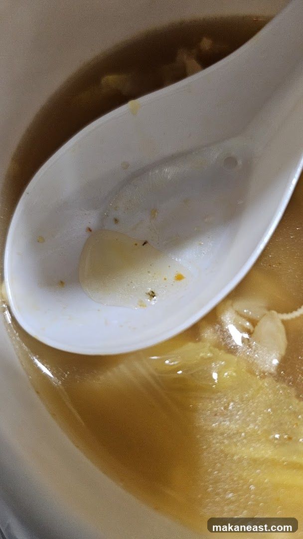 Soup with Spoon