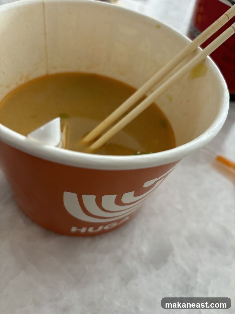 Soup with Chopsticks