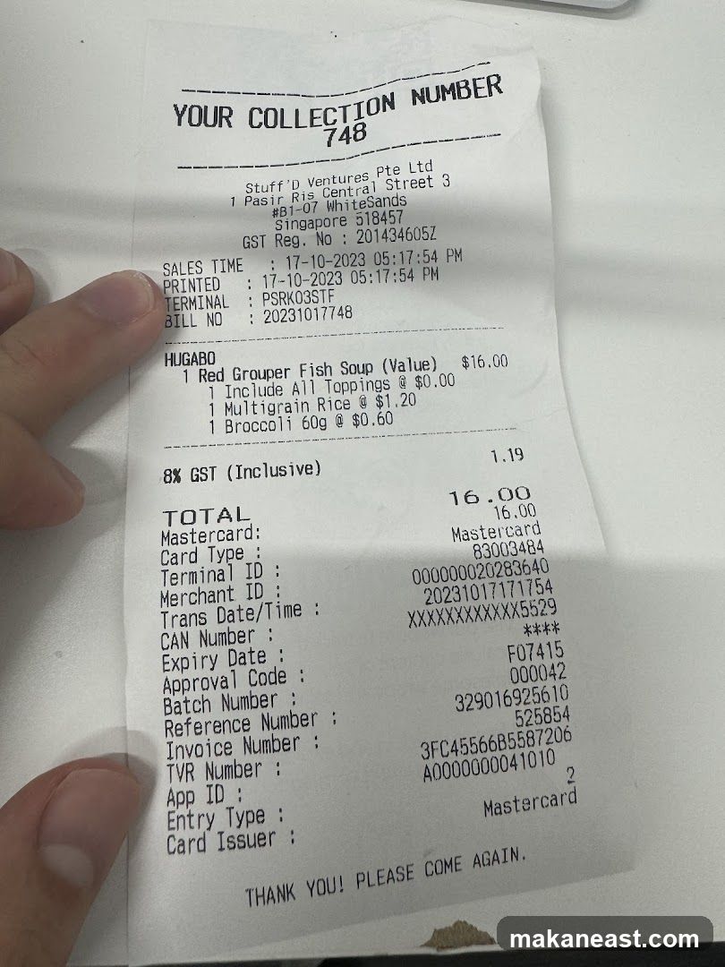 Receipt