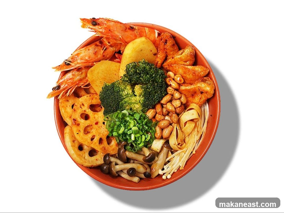 Spicy Seafood and Vegetable Bowl