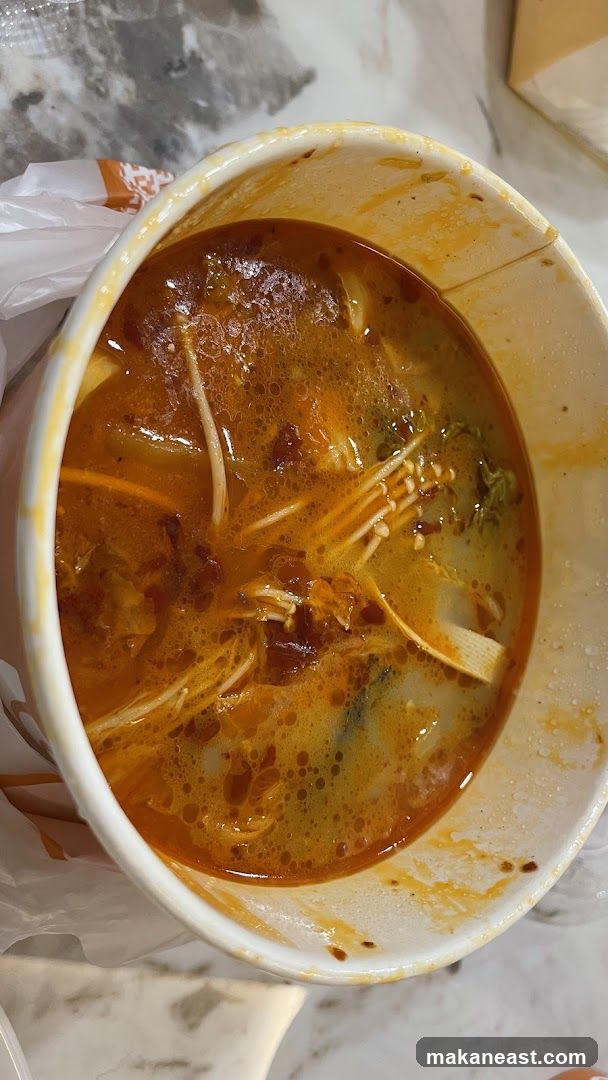 Spicy Noodle Soup