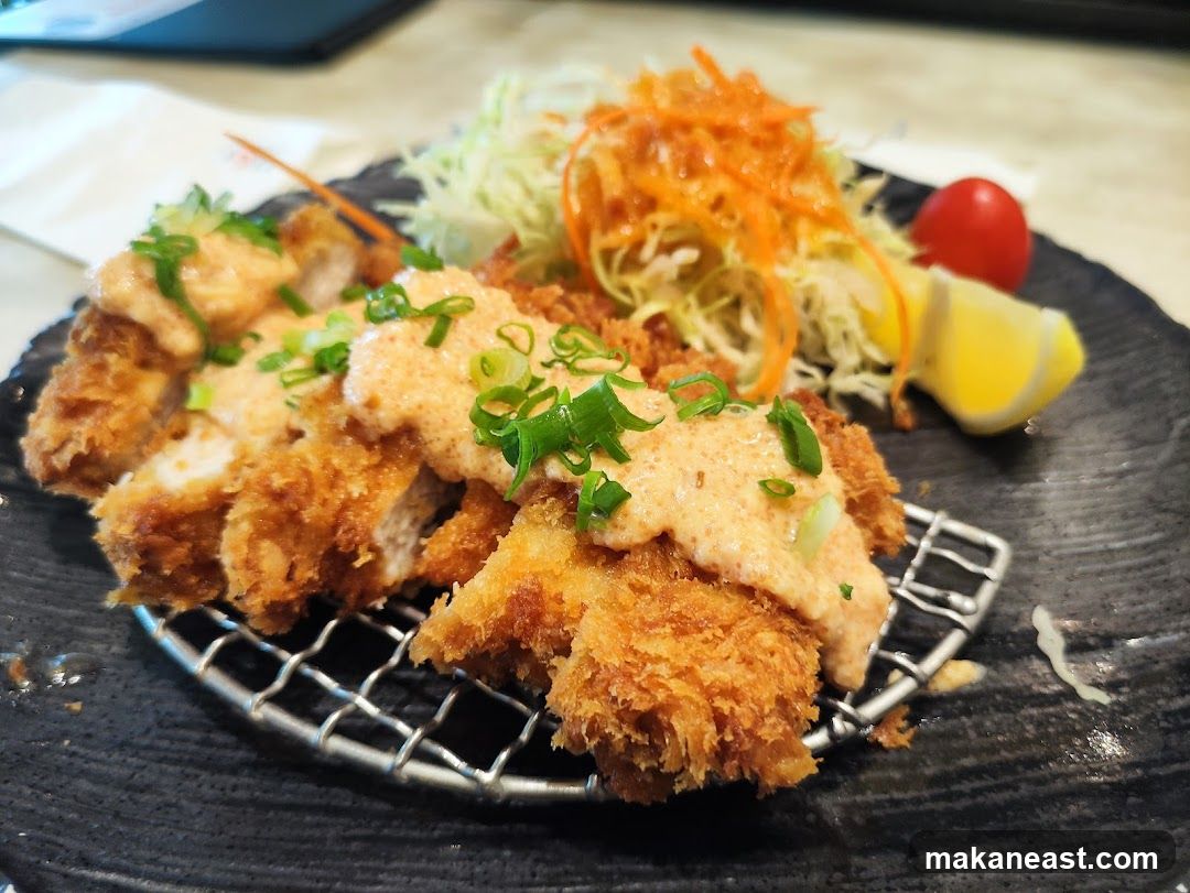 Fried Pork Cutlet with Sauce