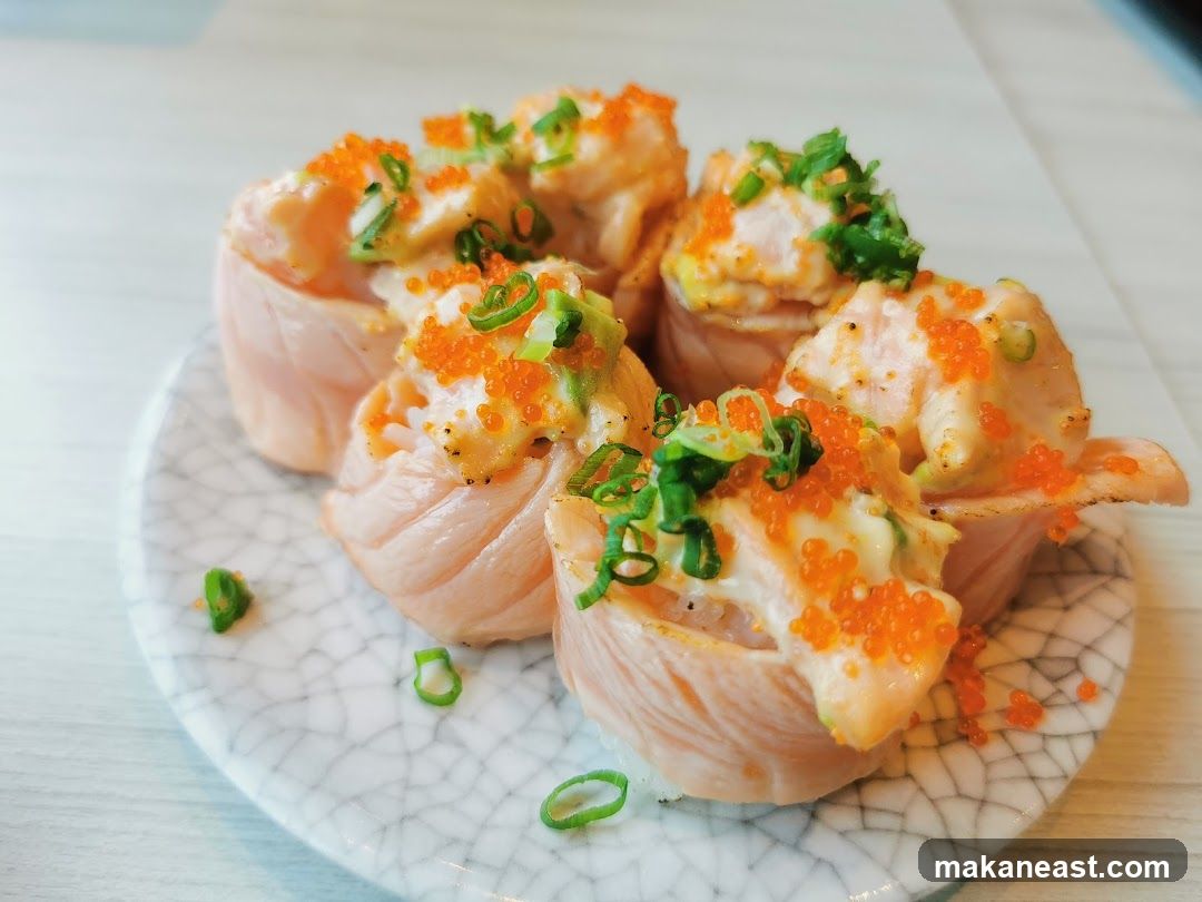 Salmon Sushi Rolls