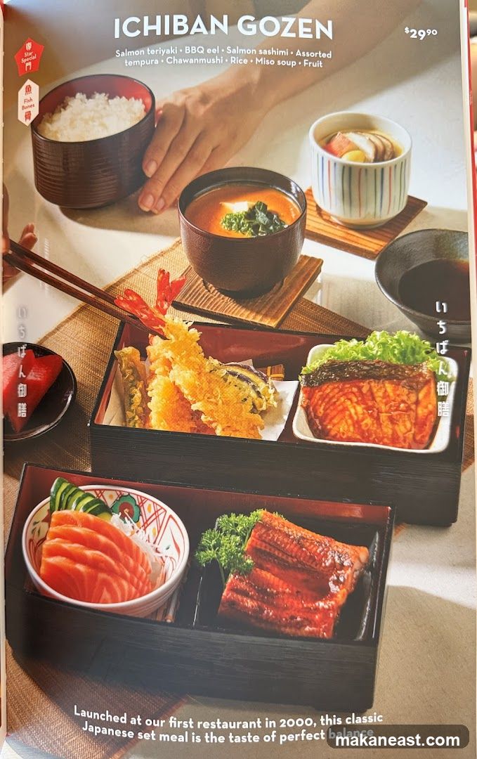 Ichiban Gozen Set Meal