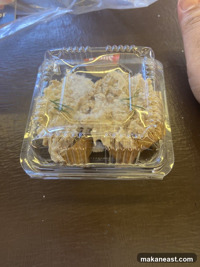 Food in a plastic container