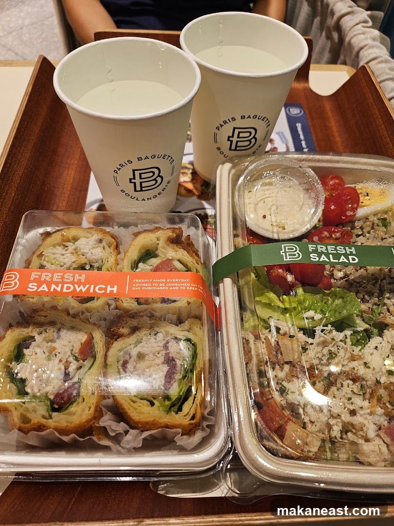 Paris Baguette Meal
