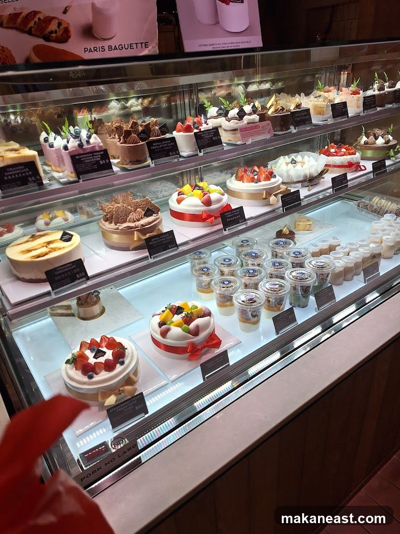 Paris Baguette Display Case