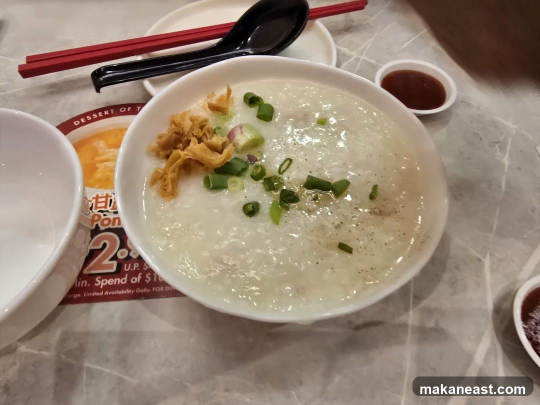 Congee with Toppings