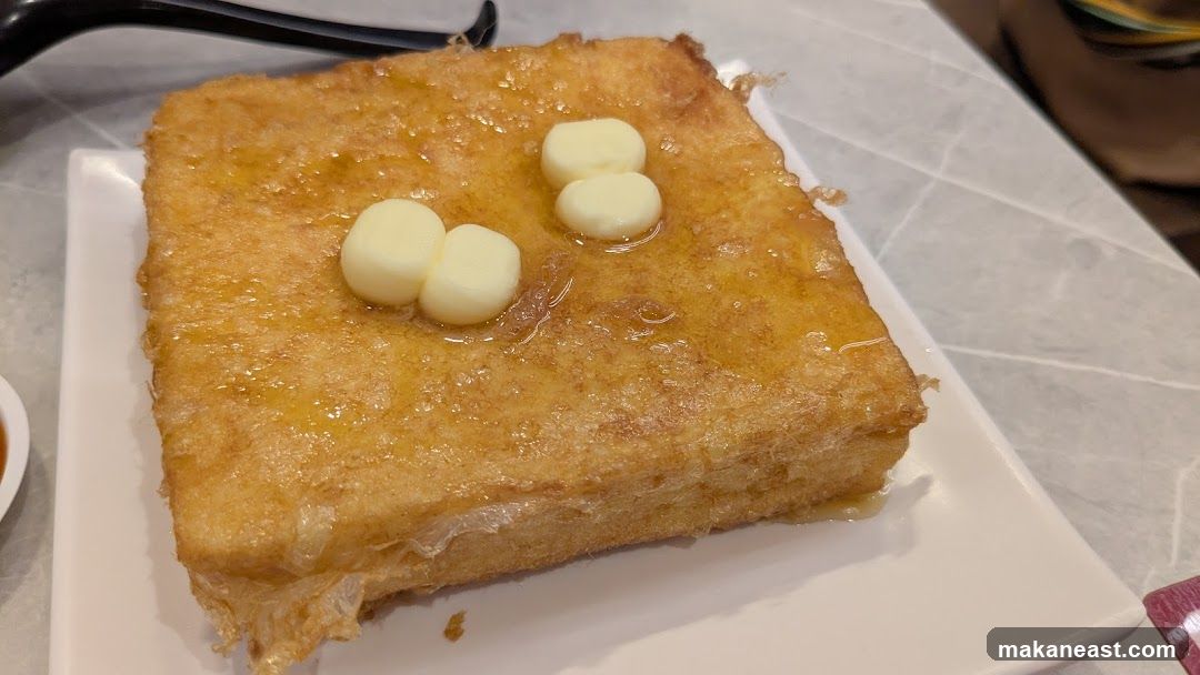 French Toast with Butter and Syrup