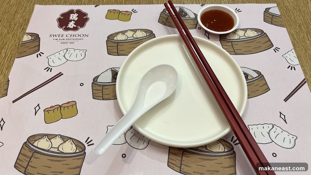 Dim Sum Restaurant Placemat