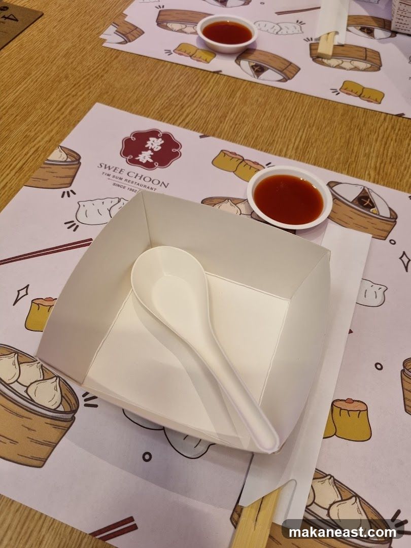 Dim Sum Restaurant Table Setting