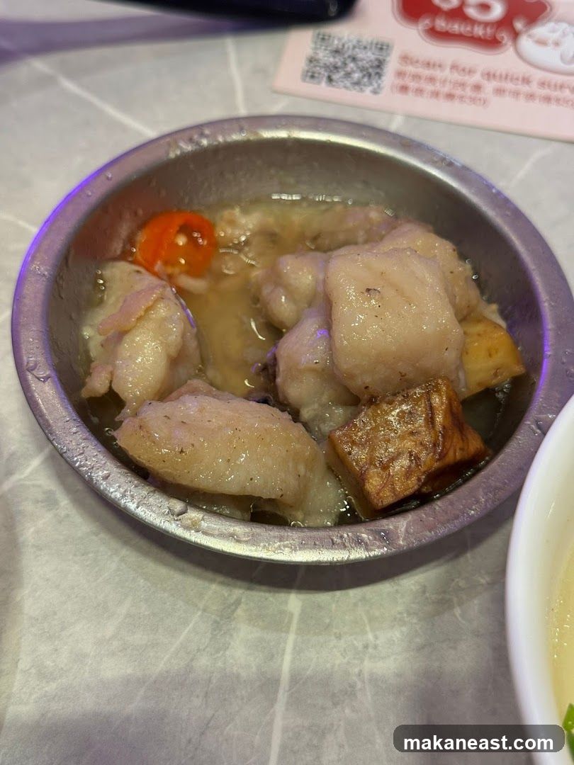 Steamed Dish with Garnish