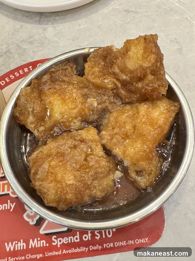 Fried Food in Sauce