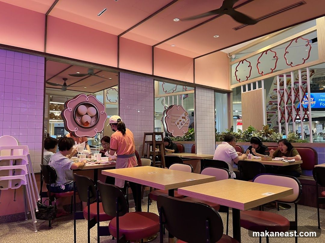 Restaurant Interior with Diners