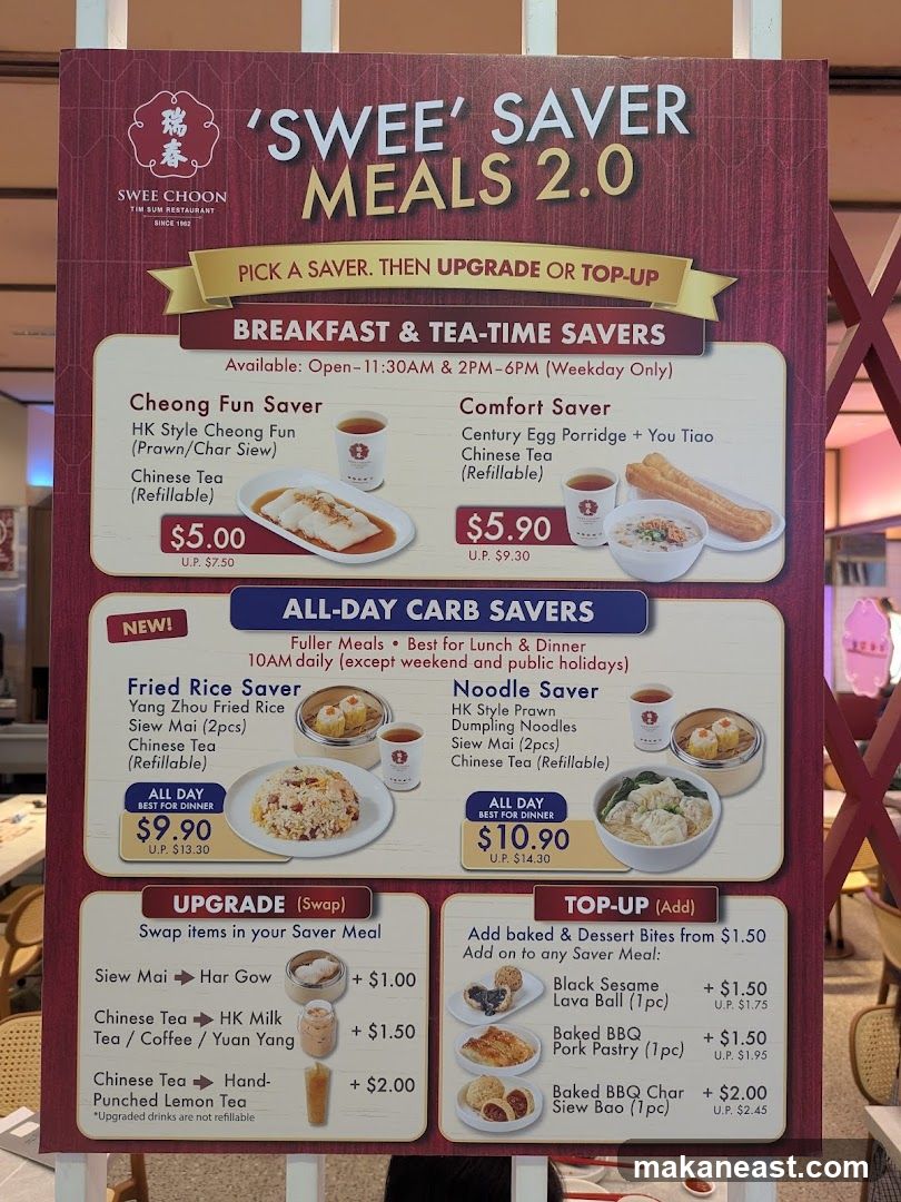 'SWEE' SAVER MEALS 2.0