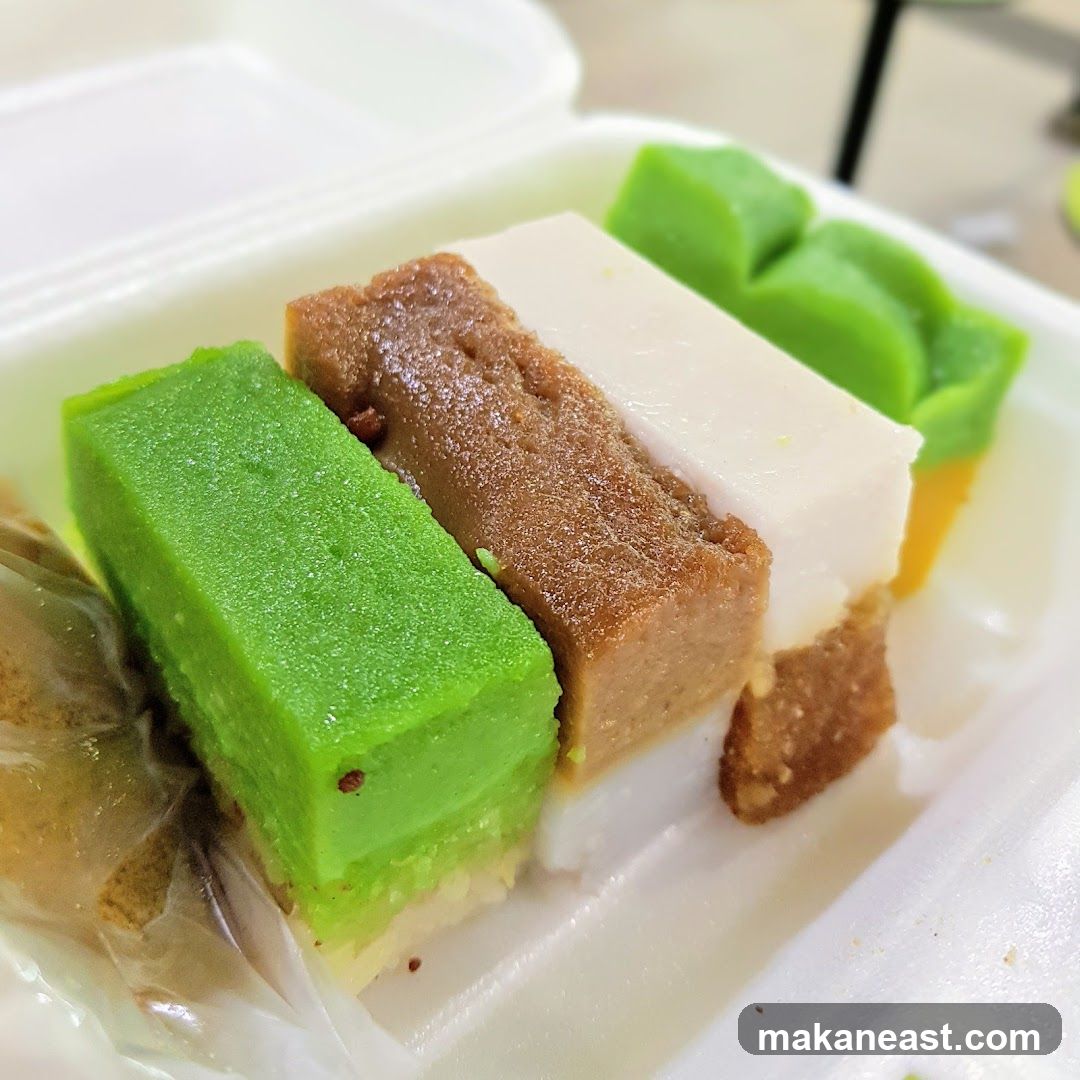 Assortment of Kuih