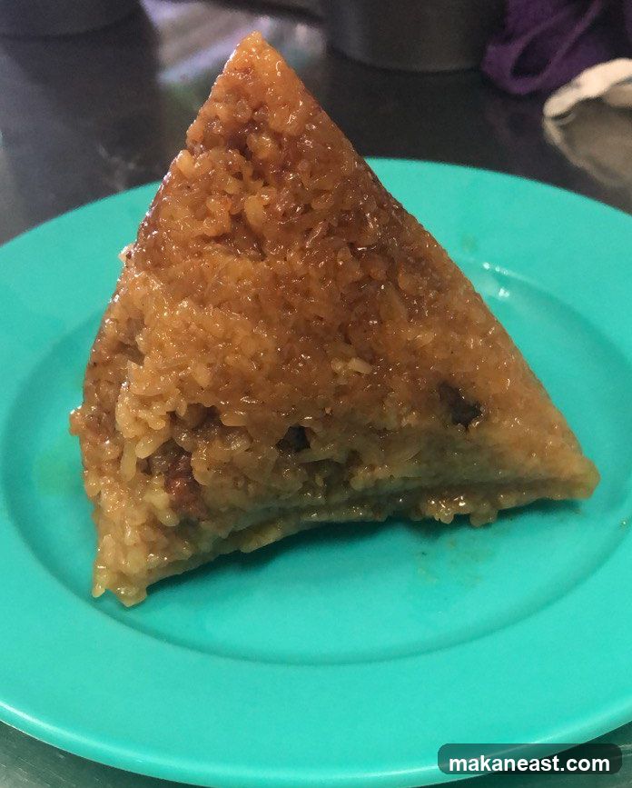 Zongzi on a Plate