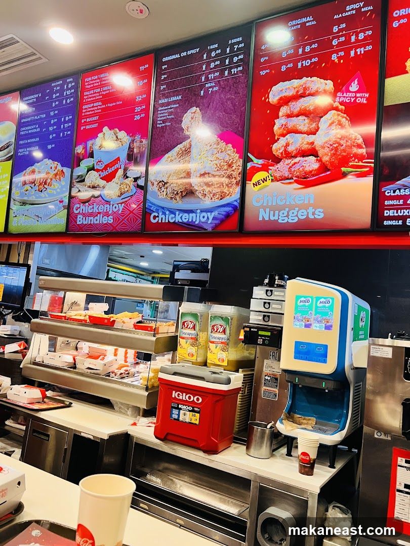 Fast Food Restaurant Counter