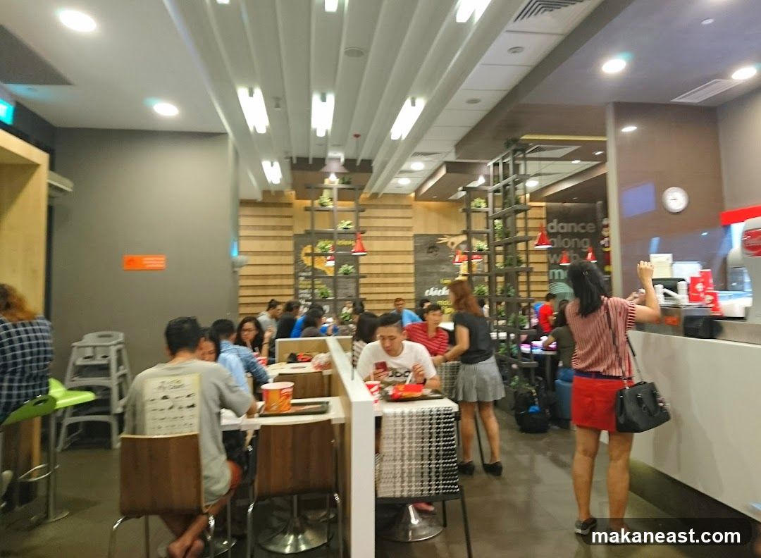 Diners at a Fast Food Restaurant