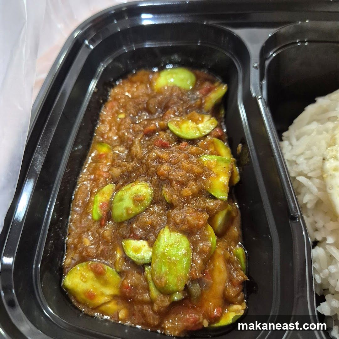 Petai Sambal with Rice