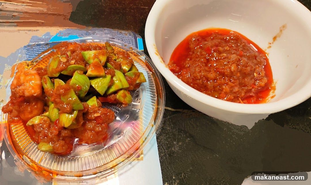 Shrimp and Stink Beans with Chili Paste