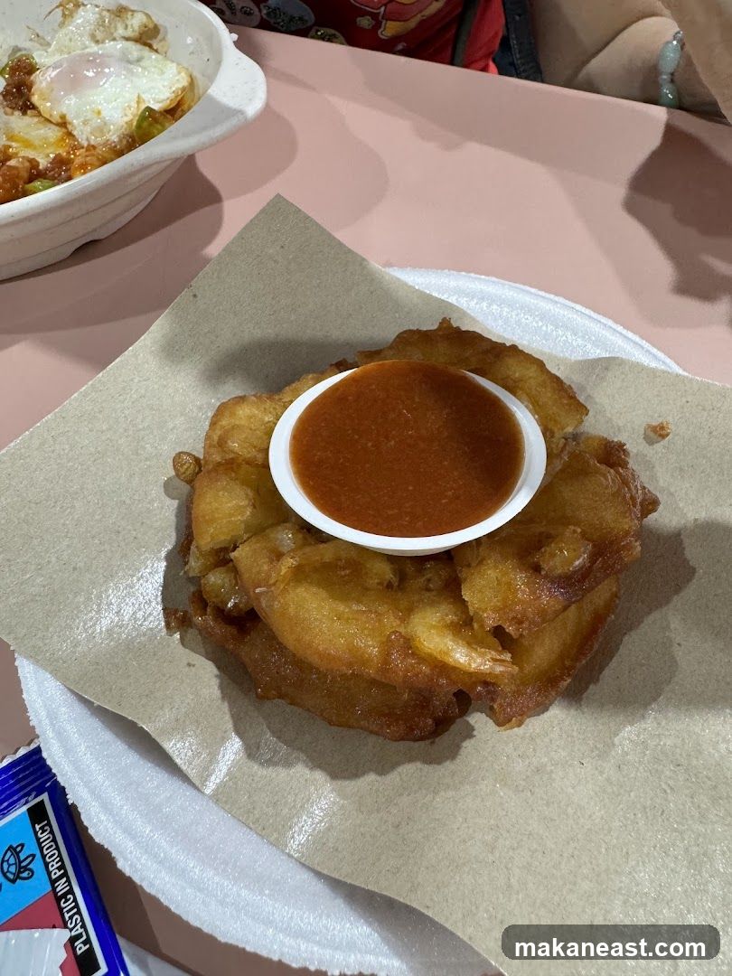 Fried Snack with Dipping Sauce