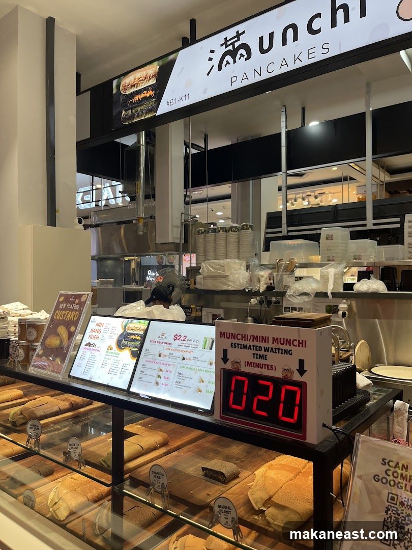 Munchi Pancakes Counter