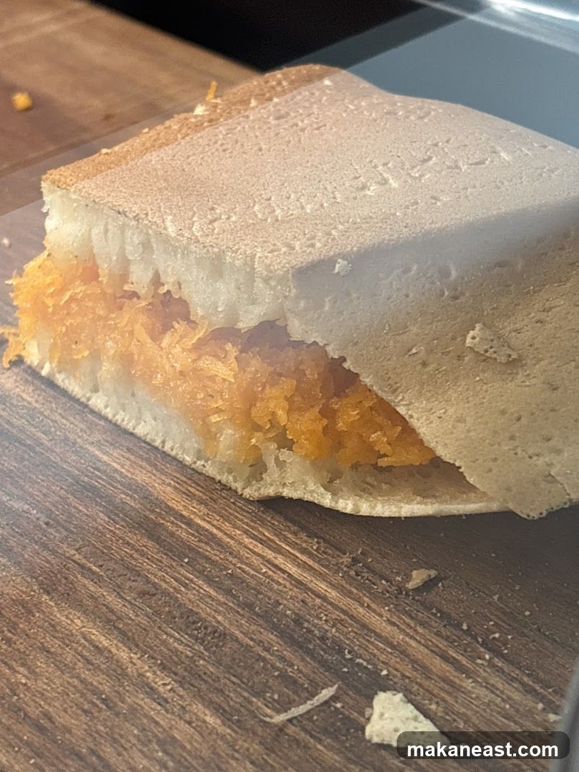 Dessert with Shredded Filling