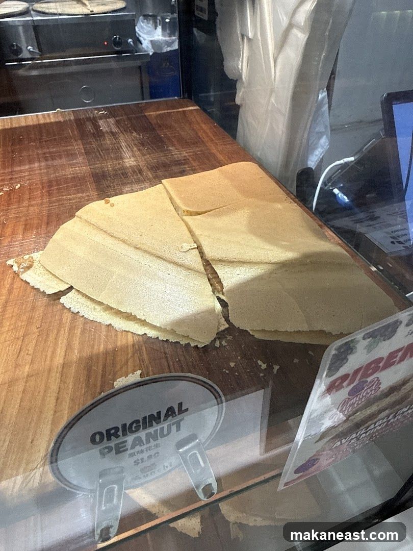 Peanut Crepes