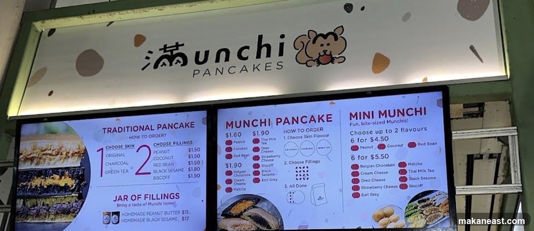 Unchi Pancakes Menu