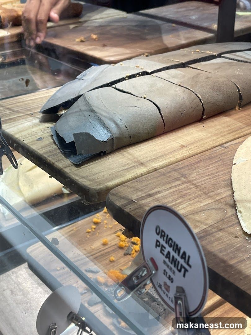 Peanut Pancake Slices