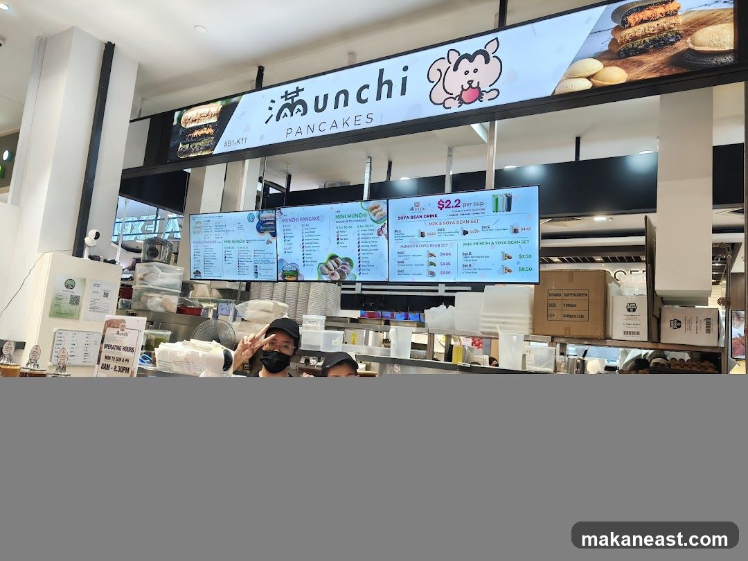 Munchi Pancakes Counter