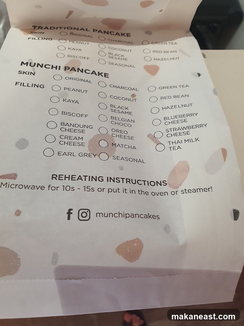 Pancake Order Form