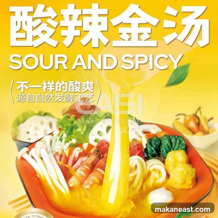 Sour and Spicy Golden Soup