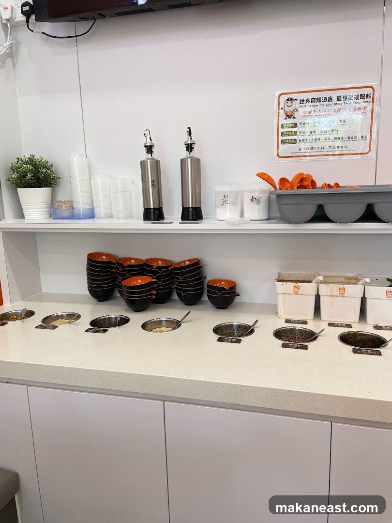 Condiment Station