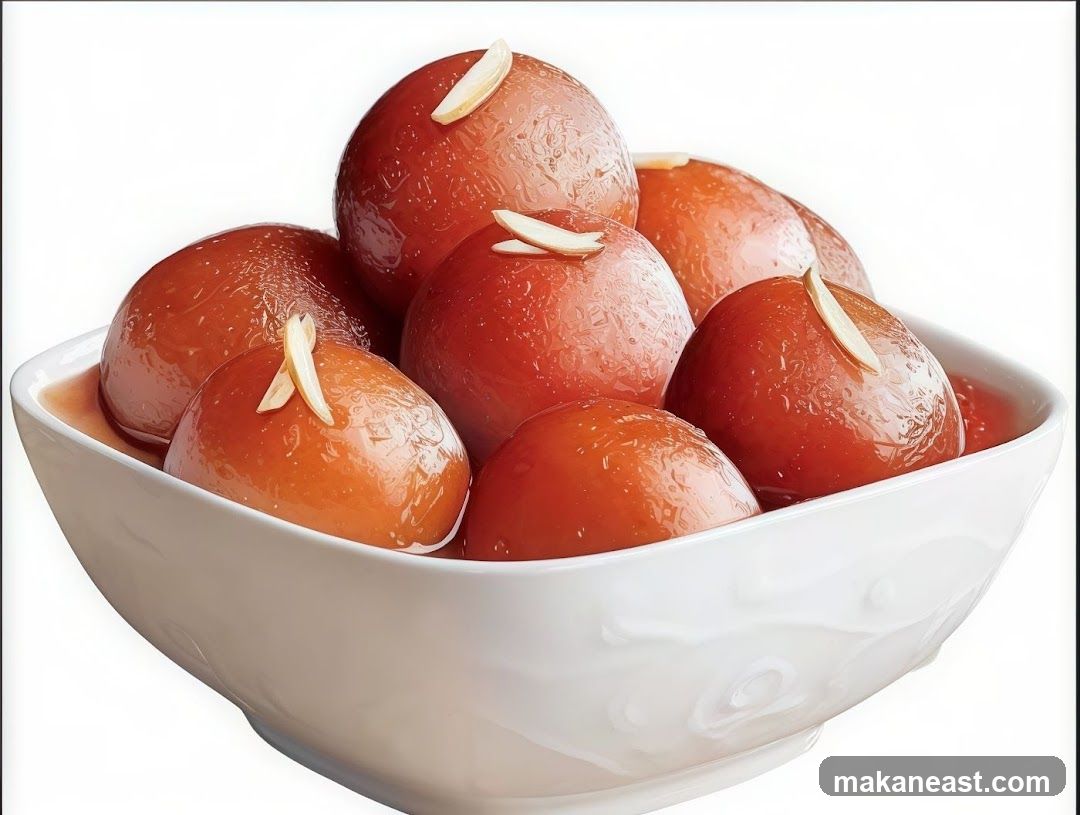 Gulab Jamun in a Bowl